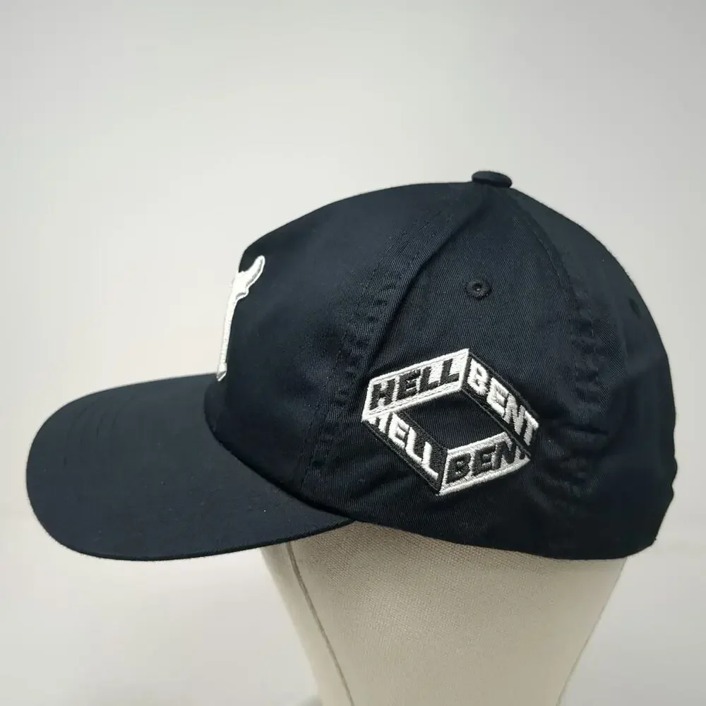 Yupoong 5 Panel Black One Size Hell Bent Good Music For Bad People Snapback Hat